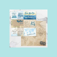 Gray Couture Creations - New Adventures - 12 x 12 inch Double Sided Designer Paper