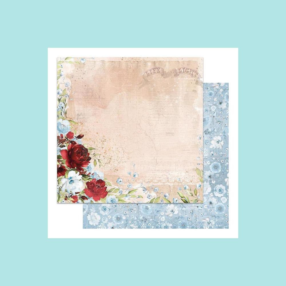 Bisque Couture Creations - Blooming Friendship - 12" x 12" Double Sided, Designer Paper