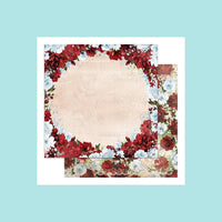 Antique White Couture Creations - Blooming Friendship - 12" x 12" Double Sided, Designer Paper