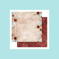 Light Gray Couture Creations - Blooming Friendship - 12" x 12" Double Sided, Designer Paper