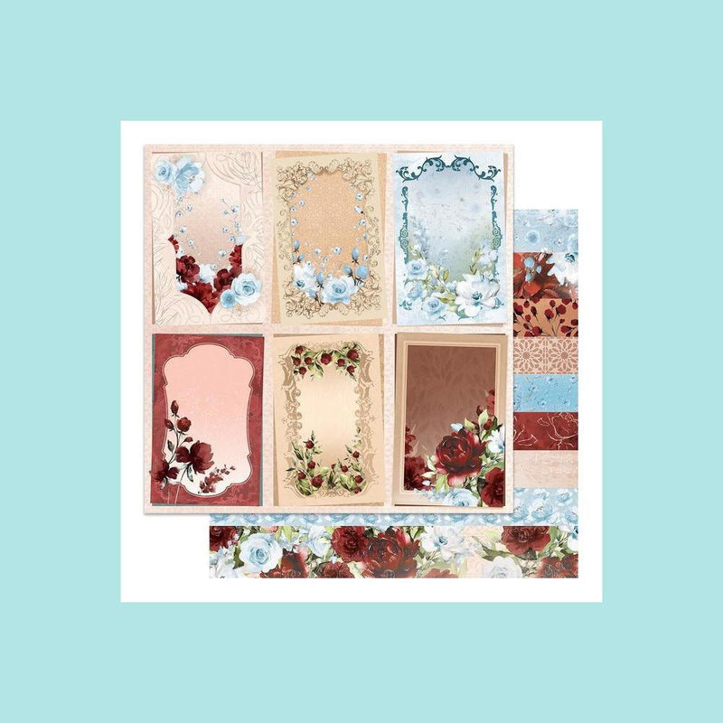 Tan Couture Creations - Blooming Friendship - 12" x 12" Double Sided, Designer Paper