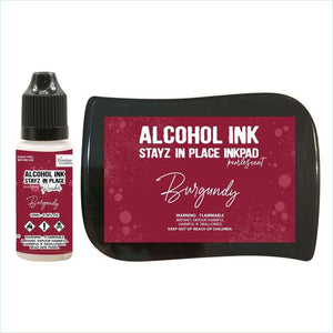 Brown Couture Creations - Stayz in Place Alcohol Ink Pad with 12ml reinker