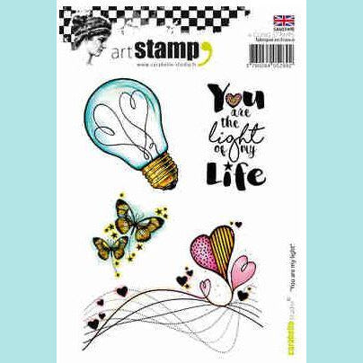 Carabelle Studio - Cling Stamp A6 - You Are My Light