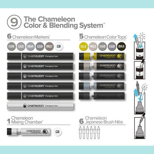 Chameleon - Color & Blending System - Set 9