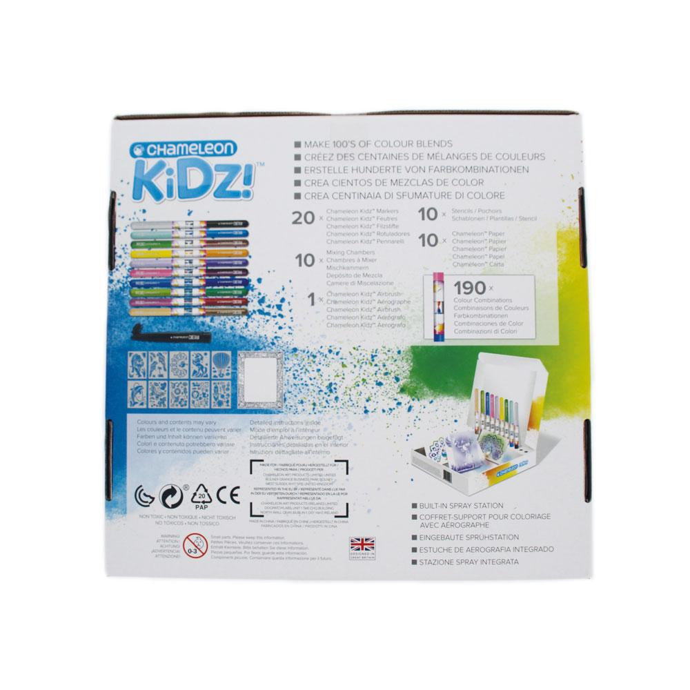 Chameleon Kidz - Spray Station 20 Marker Creativity Kit