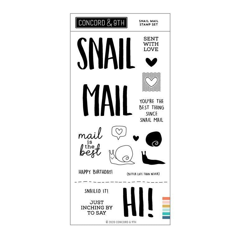 Concord & 9th - Snail Mail Stamp and Die STAMP
