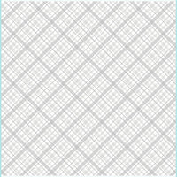 Core'dinations - Core Basics Patterned Cardstock WHITE PLAID