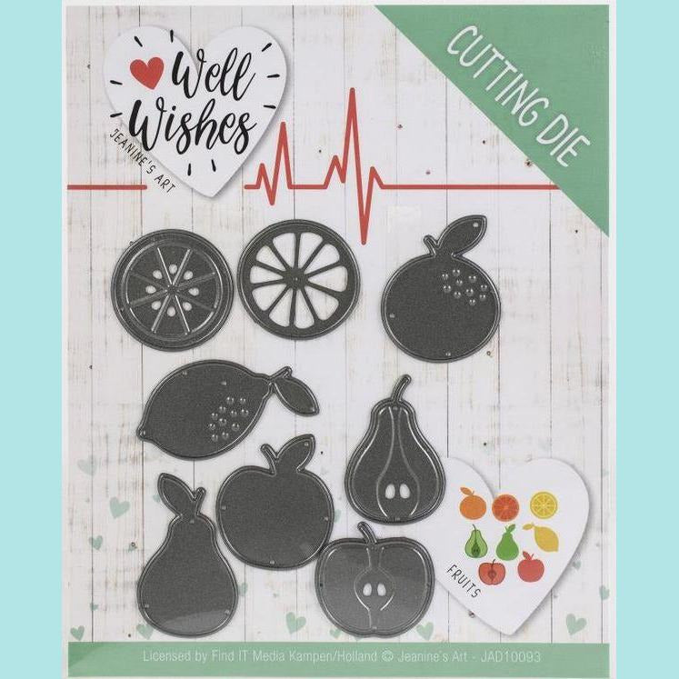 Couture Creations - Jeanine's Art - Well Wishes - Fruits Dies