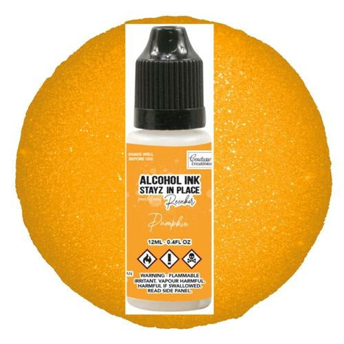 Couture Creations - Stayz in Place - Alcohol Ink Pad 12ml Reinker PUMPKIN