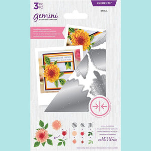 Crafter's Companion - Gemini Elements Double-Sided Flower Die - Dahlia