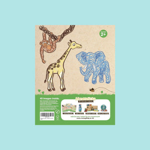 Wheat Toddlers First Colouring Book - An Endangered Animals Adventure