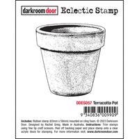 Darkroom Door - Eclectic Stamp - Terracotta Pot