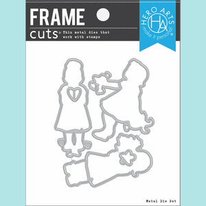Hero Arts - Flower Girls Frame Cuts (C)