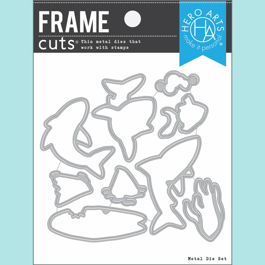 Hero Arts - Jawsome Sharks Frame Cuts (C)