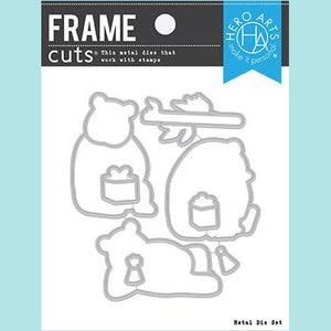 Hero Arts - Birthday Panda Frame Cuts (D)