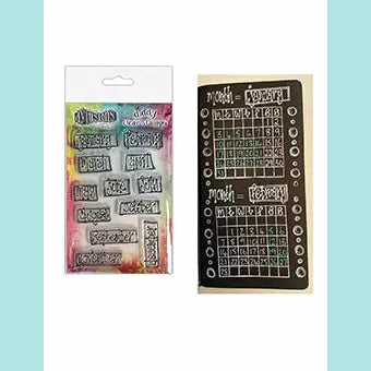 Ranger - Dylusions Diddy Stamp Boxed Monthly