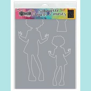 Ranger - Dylusions Stencils Large Silhouettes - Maisie