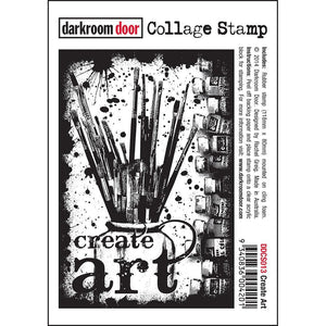 Darkroom Door - Collage Stamp - Create Art