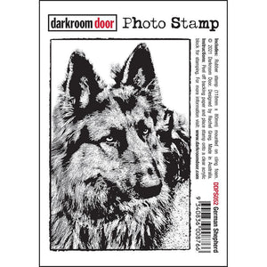 Darkroom Door - Photo Stamp - German Shepherd