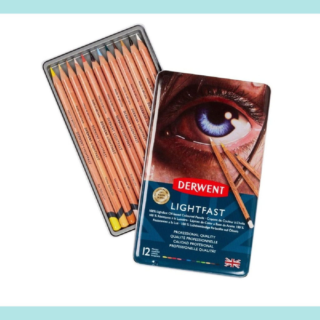 Derwent - Lightfast Pencils 12 TIN