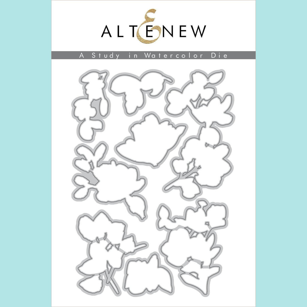 Altenew - A Study in Watercolor Stamp and Die