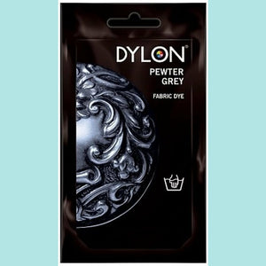 Dylon - Hand Dye 50g for Fabric PEWTER GREY