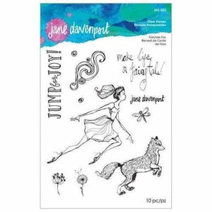 Jane Davenport - Whimsical and Wild - Fairytale Fox Clear Stamp Set