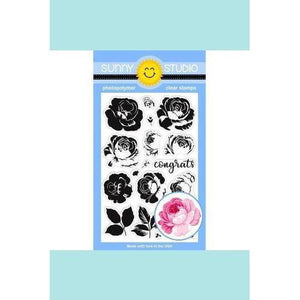 Sunny Studio Stamps - Everything's Rosy Stamp 