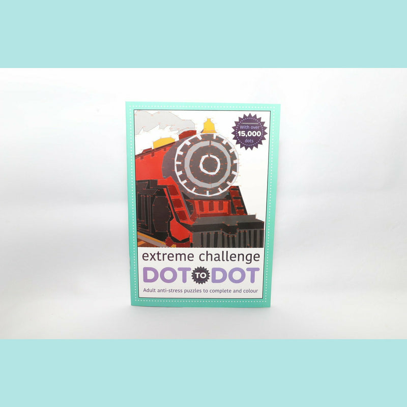 Extreme Challenge Dot to Dot Activity Book - Train
