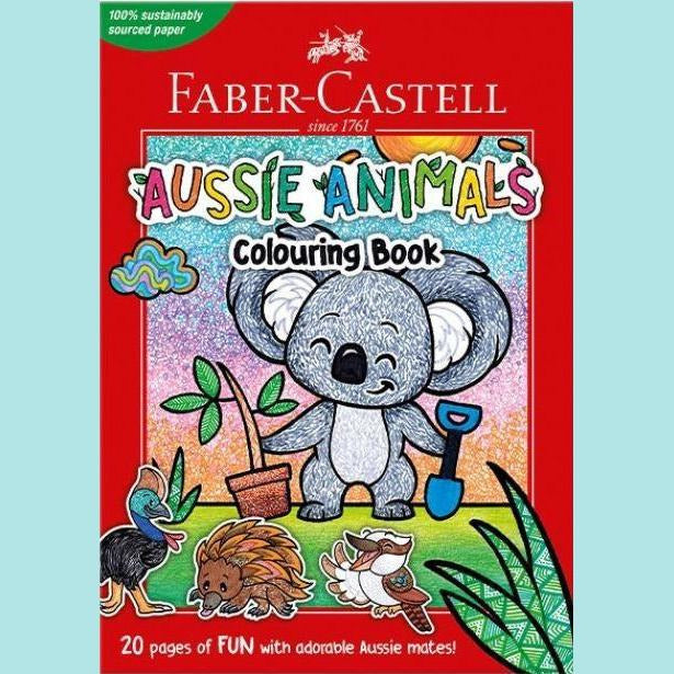 Faber - Castell Colouring Book - Aussie Animals