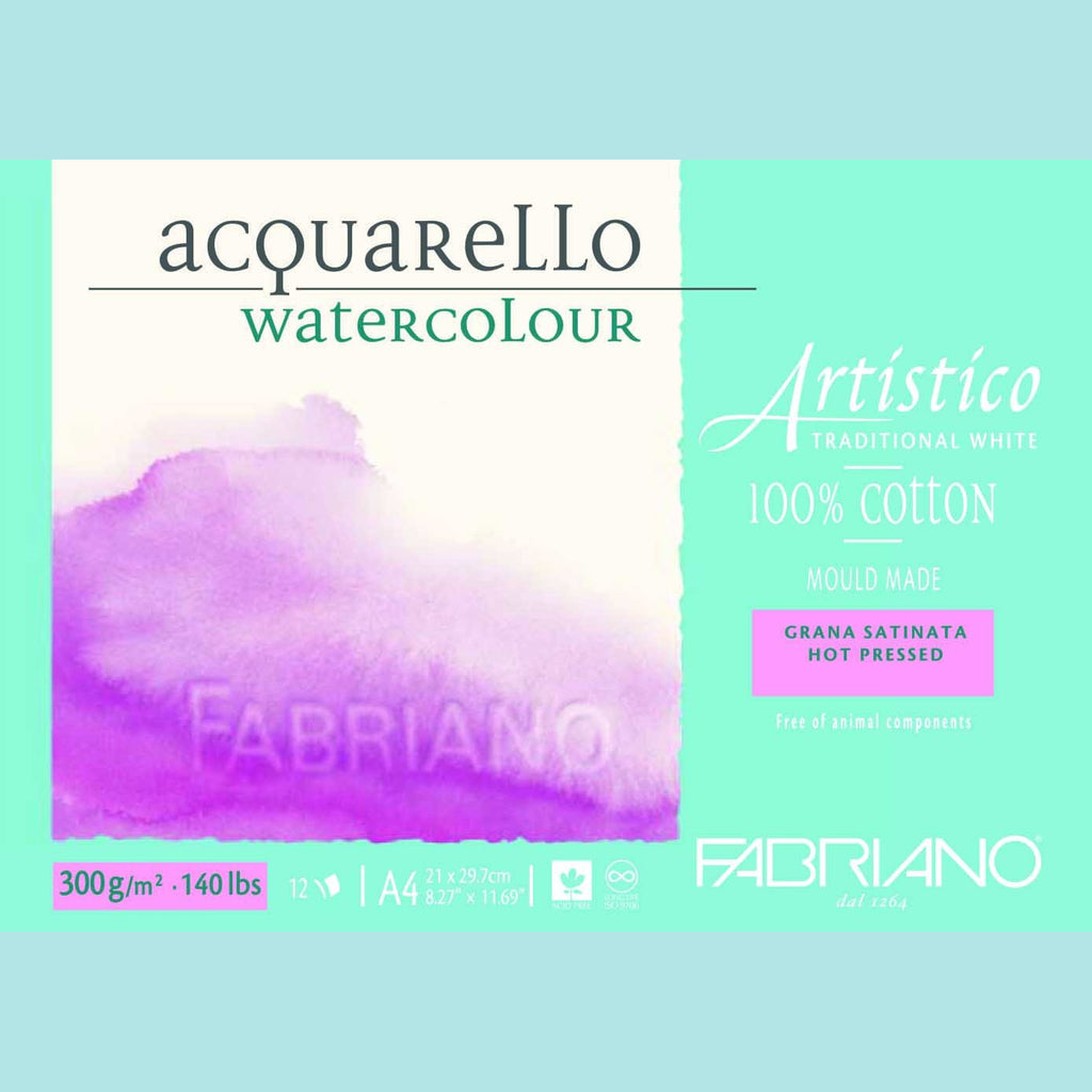 Fabriano - Artistico Watercolour Pads A4300HP