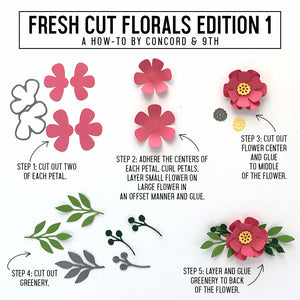 Concord & 9TH - Fresh Cut Florals Edition 1
