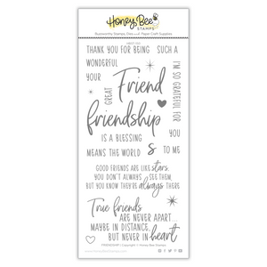 Honey Bee Stamps - Friendship Stamp