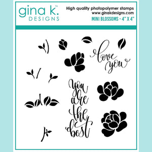 Gina K. Designs - Mini Blossoms MINI Stamp Set