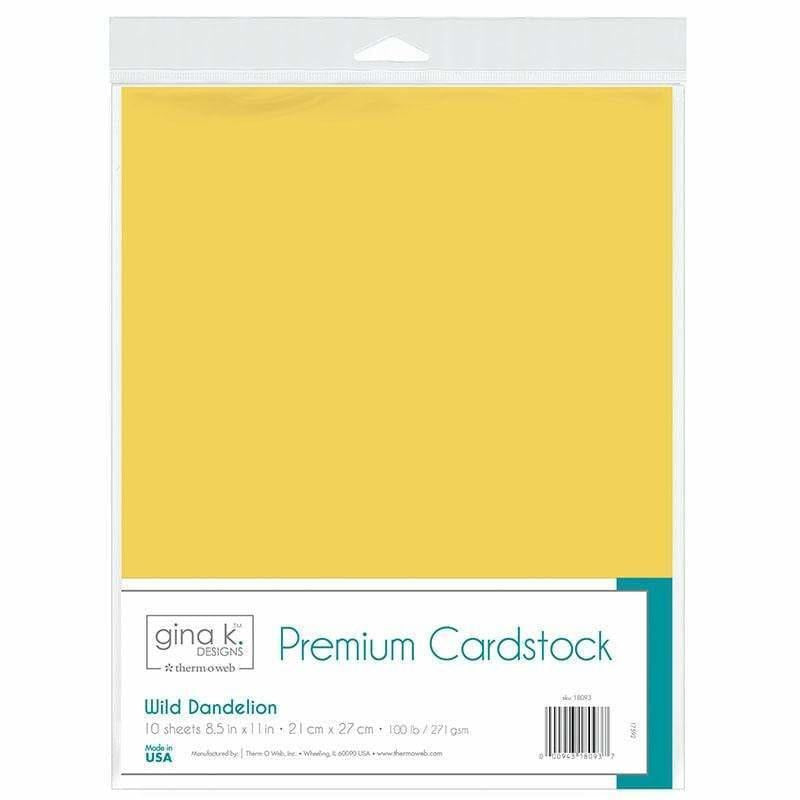 Gina K. Designs - Premium Cardstock WILD DANDELION