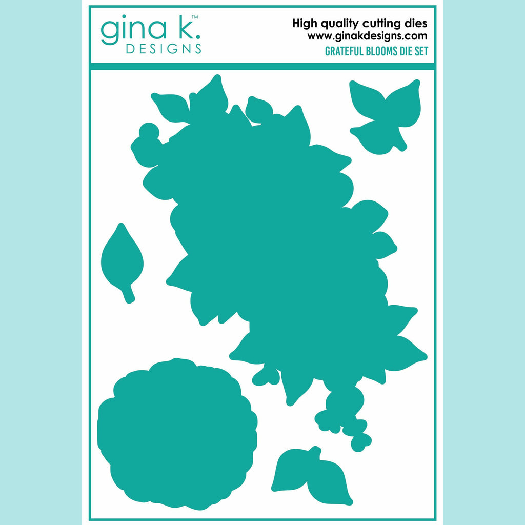 Gina K Designs - Grateful Blooms Die Set