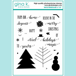 Gina K Designs - Winter Wonderland Stamp Set