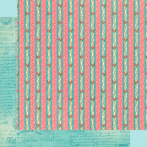 Graphic 45 - Ephemera Queen - 12x12 Paper STRING OF PEARLS