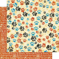 Graphic 45 - Well Groomed 12x12 Paper PAWESOME