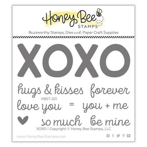 Honey Bee - XOXO | 3x4 Stamp and Die