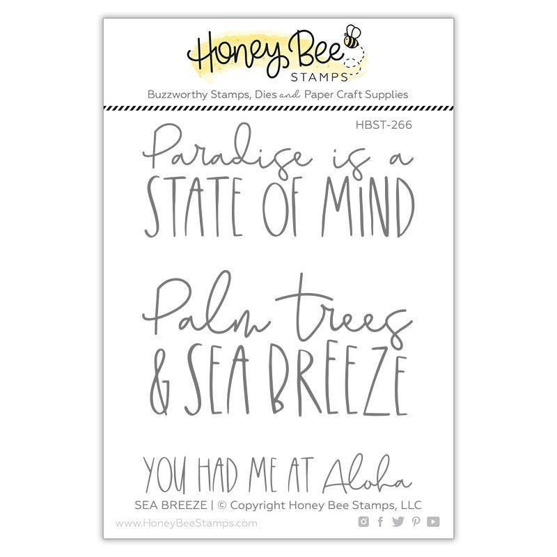 Honey Bee - Sea Breeze | 3x4 Stamp Set