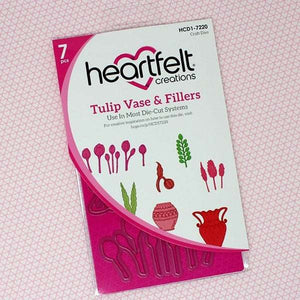 Heartfelt Creations Tulip Vase & Fillers Die