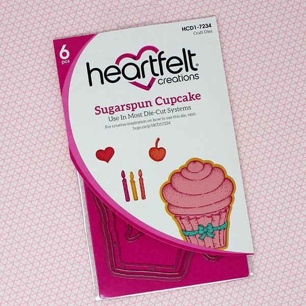 Heartfelt Creations - Sugarspun Cupcake Cling Stamp and Die