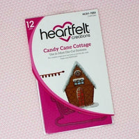 Heartfelt Creations - Candy Cane Cottage Collection - Candy Cane Cottage Die