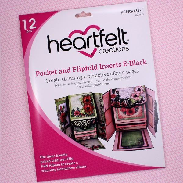 Pocket and Flipfold Inserts E-Black