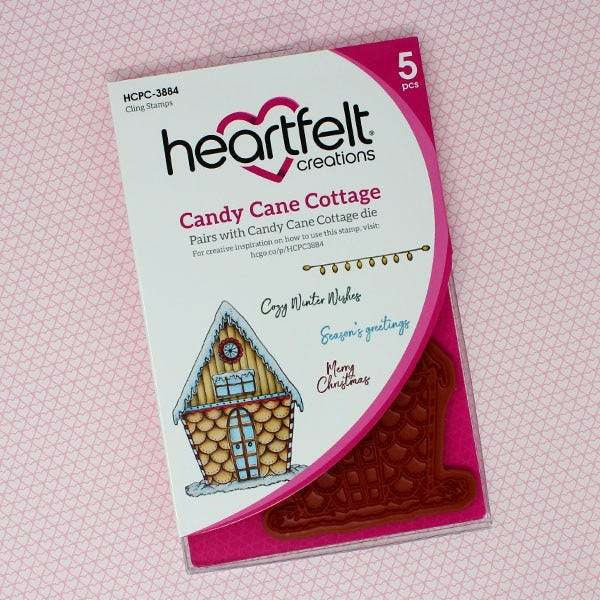 Heartfelt Creations - Candy Cane Cottage Collection - Stamps and Dies