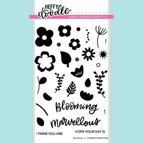 Heffy Doodle - Blooming Marvellous Stamps and Dies