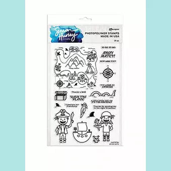 Ranger - Simon Hurley create. Photopolymer Stamp Pirate Party