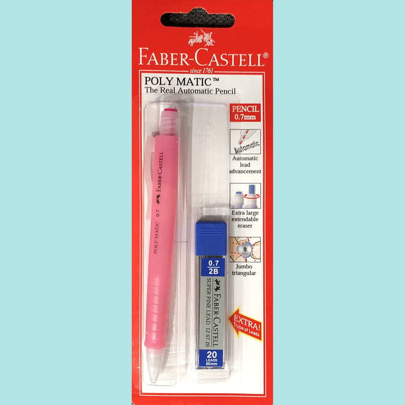 Faber Castell Polymatic Student Mechanical Pencil 0.7mm, 2B