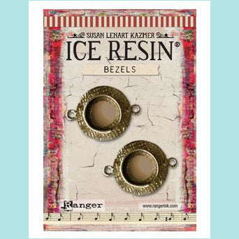 Ice Resin Bezels Collection - Milan Antique Bronze Small Circle